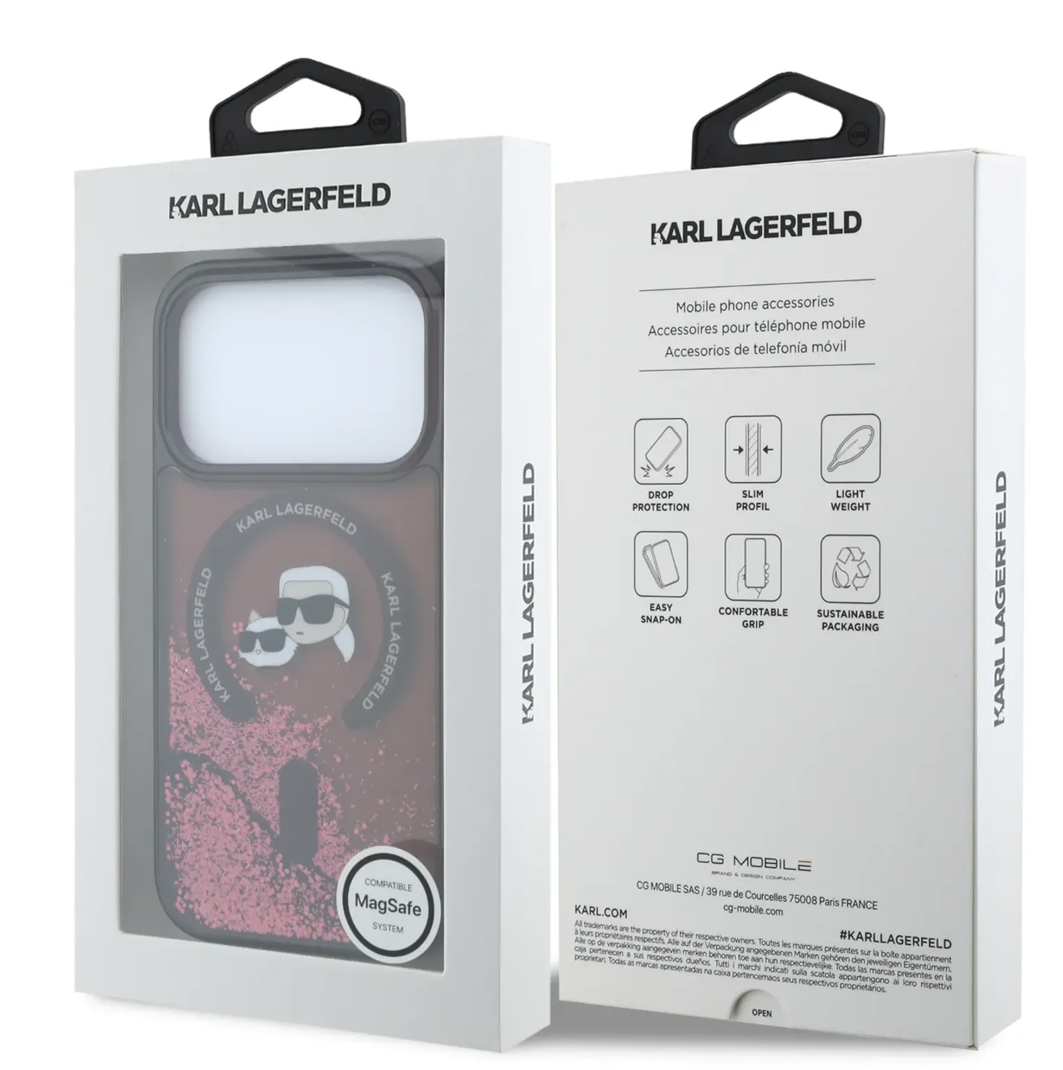 قاب کارل لاگرفلد Karl Lagerfeld شماره 7 سری Iphone 17 & 18