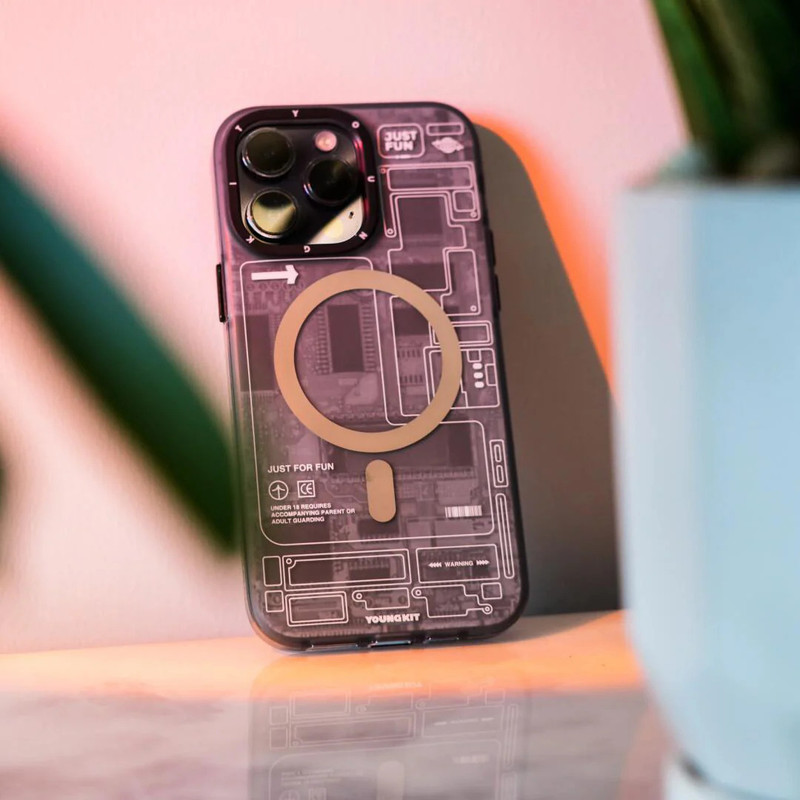 کاور یانگ کیت مدل Technology Futuristic مناسب برای گوشی موبایل اپل iphone 16