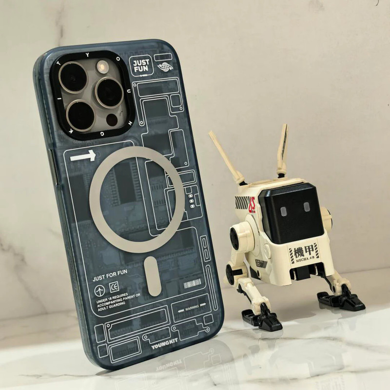 کاور یانگ کیت مدل Technology Futuristic مناسب برای گوشی موبایل اپل iphone 16