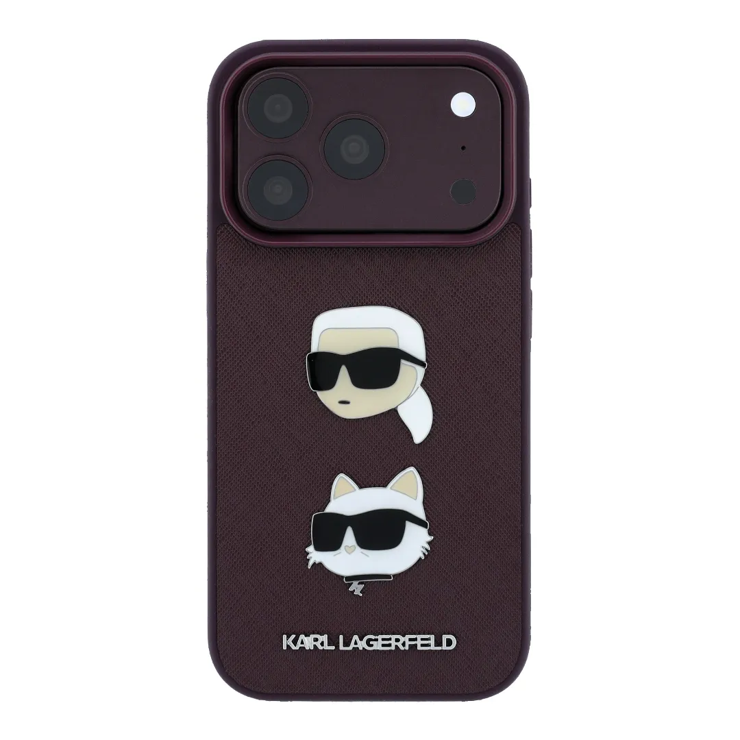 قاب کارل لاگرفلد Karl Lagerfeld با گربه Iphone سری 17 & 18