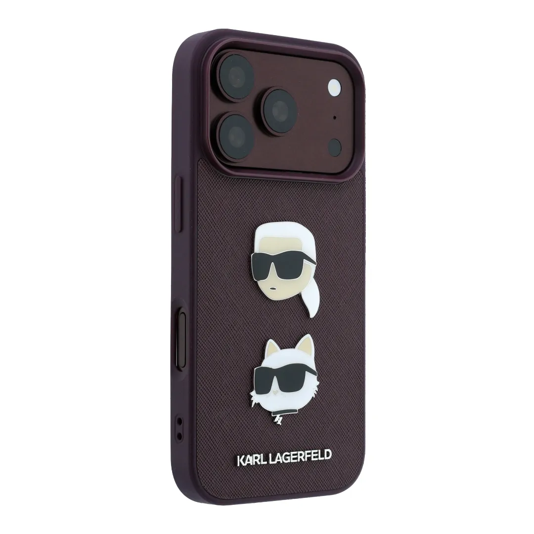 قاب کارل لاگرفلد Karl Lagerfeld با گربه Iphone سری 17 & 18