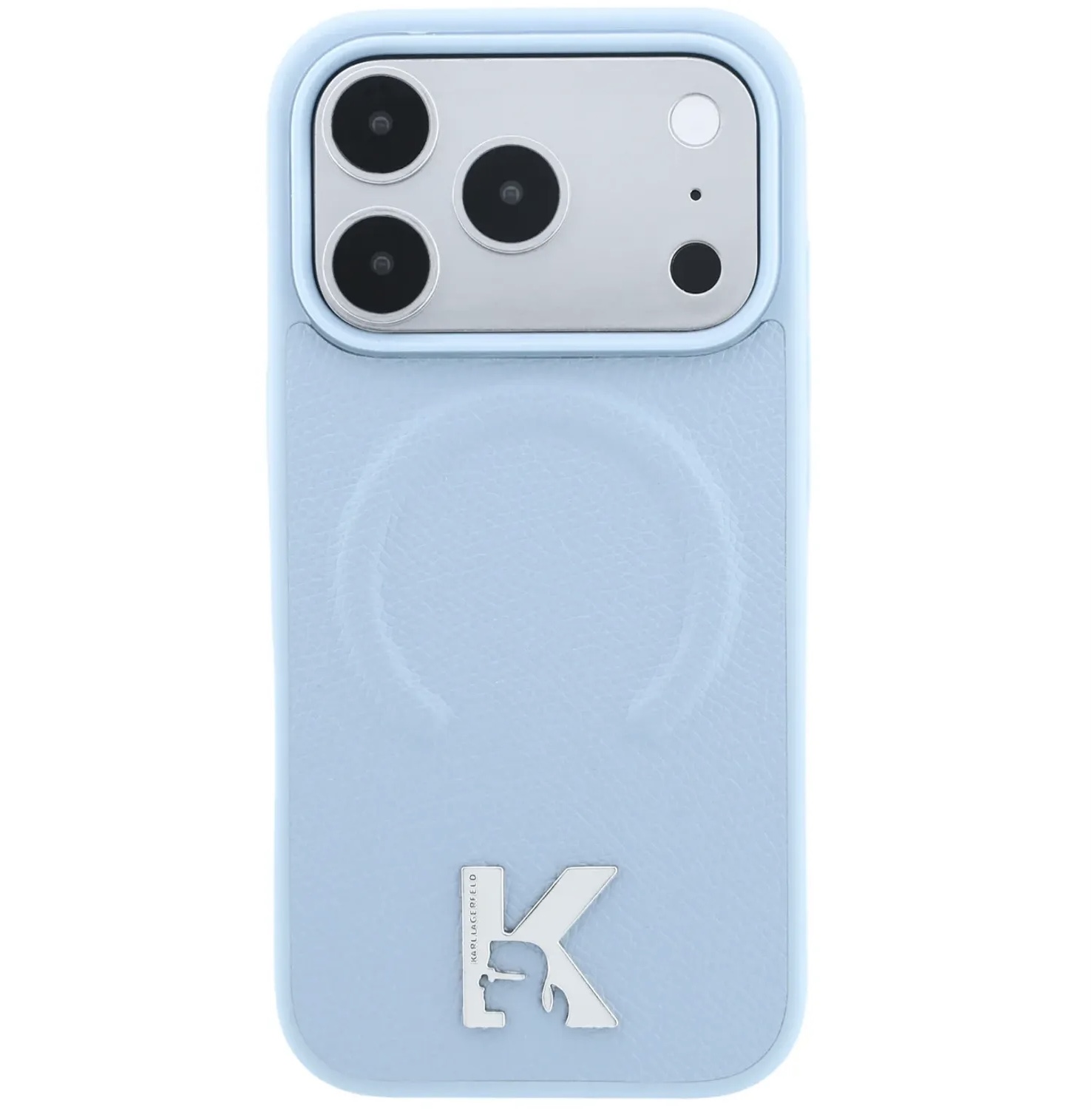 قاب کارل لاگرفلد Karl Lagerfeld Grained MagSafe , Embossed Ring & Kameo Logo