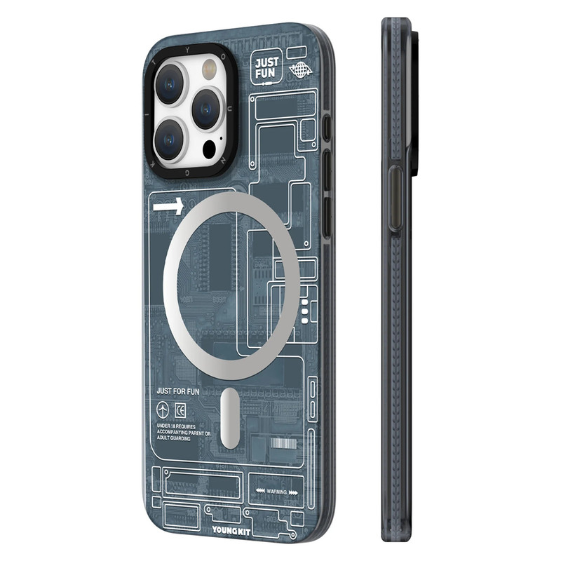 کاور یانگ کیت مدل Technology Futuristic مناسب برای گوشی موبایل اپل iphone 16